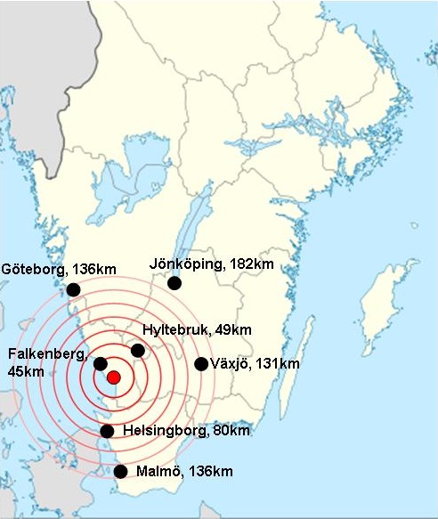 Map Sweden